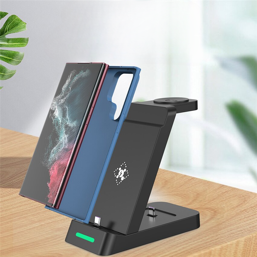 Carregador sem fio 3 em 1 Samsung Minimalista