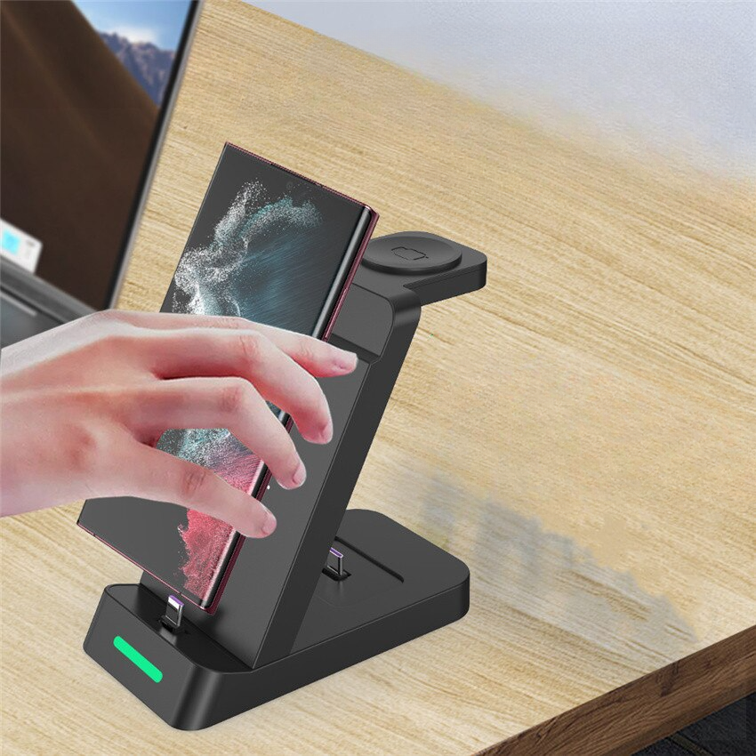 Carregador sem fio 3 em 1 Samsung Minimalista