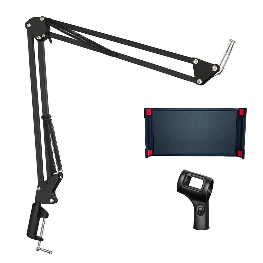 Suporte Pedestal de Mesa Multifuncional para Celular