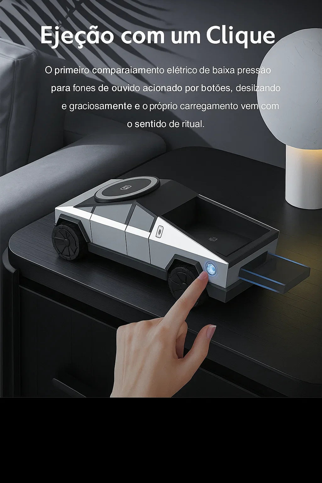 Estação De Carregamento 3 Em 1 Cybertruck